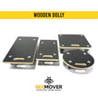 BEEMOVER รถเข็นดอลลี่ รถเข็นไม้ รถเข็นเฟอร์นิเจอร์เคลือบกันน้ำ BT-WD-315