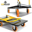 รถเข็นสำหรับงานหนัก รถเข็นพื้นเหล็ก รถเข็น Heavy Duty สำหรับงานมืออาชีพ 700กก. BT-SPH-700