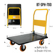 รถเข็นสำหรับงานหนัก รถเข็นพื้นเหล็ก รถเข็น Heavy Duty สำหรับงานมืออาชีพ 700กก. BT-SPH-700